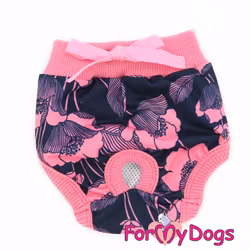 Tikskydd "Vallmo" För tik "For My Dogs"