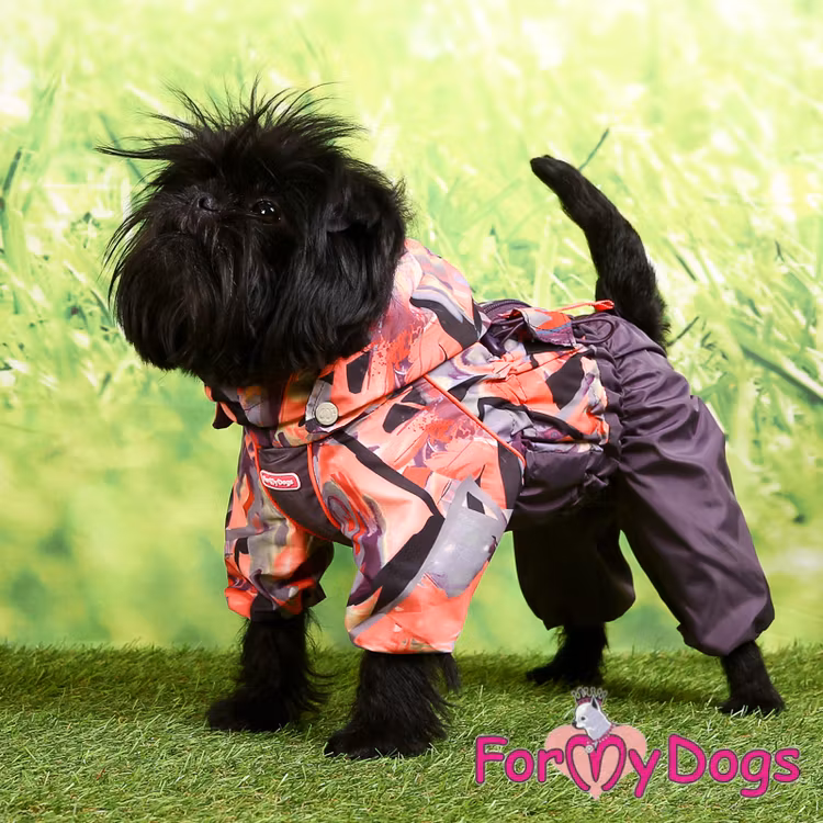 Regnoverall "Purple Pinkvaganza pattern" Tik "