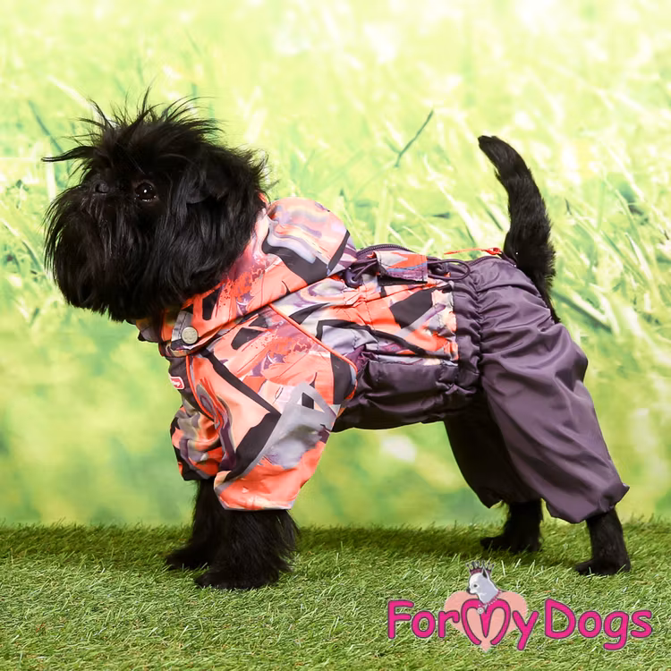 Regnoverall "Purple Pinkvaganza pattern" Tik "