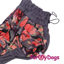 Regnoverall "Purple Pinkvaganza" Tik "For My Dogs"