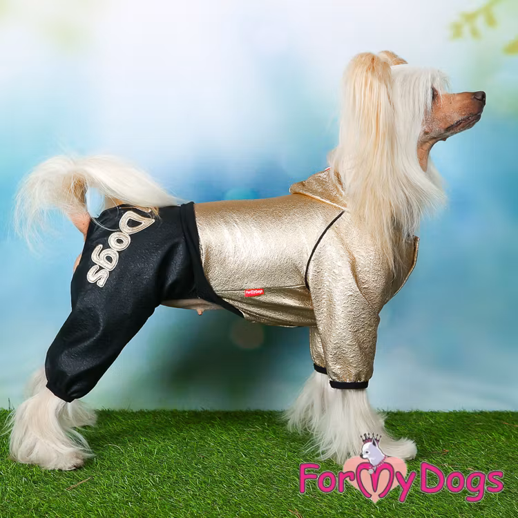 Suit Trikåoverall "Black/Gold" Unisex "For My Dogs" EJ I LAGER