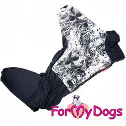 Regnoverall "Grey Tiger" Hane "For My Dogs"