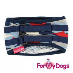 Skvättskydd "Blue Fish" För hane "For My Dogs"