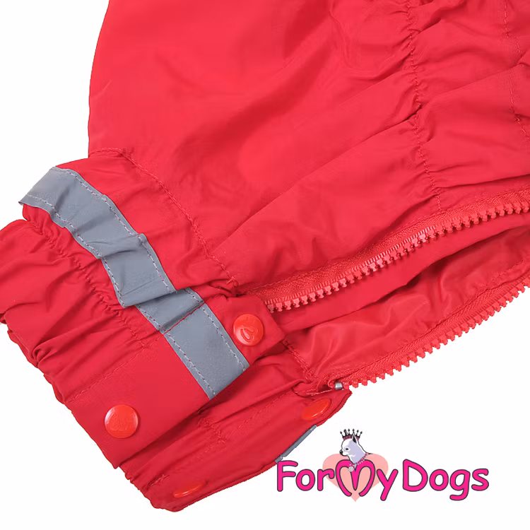 Regnoverall "Red" Tik "For My Dogs"