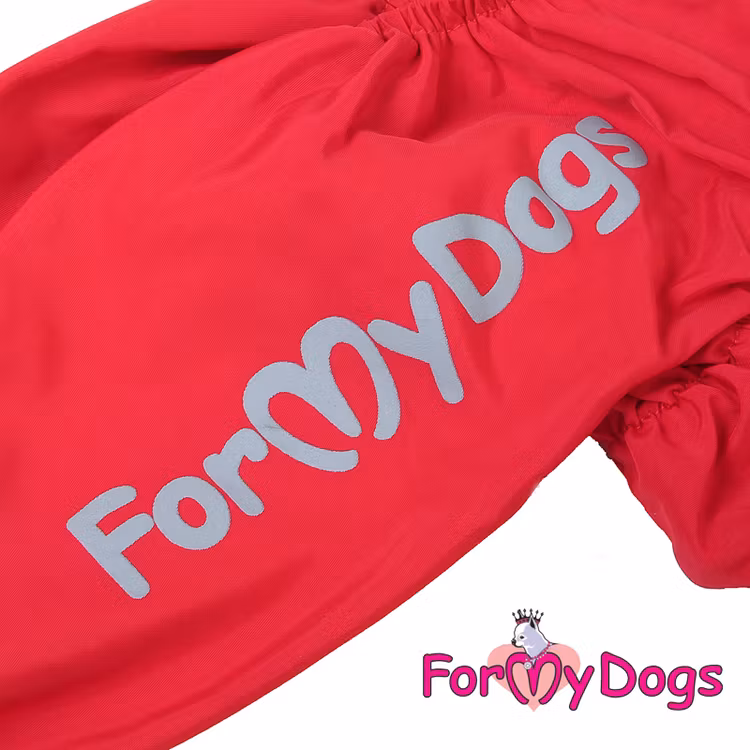 Regnoverall "Red" Tik "For My Dogs"