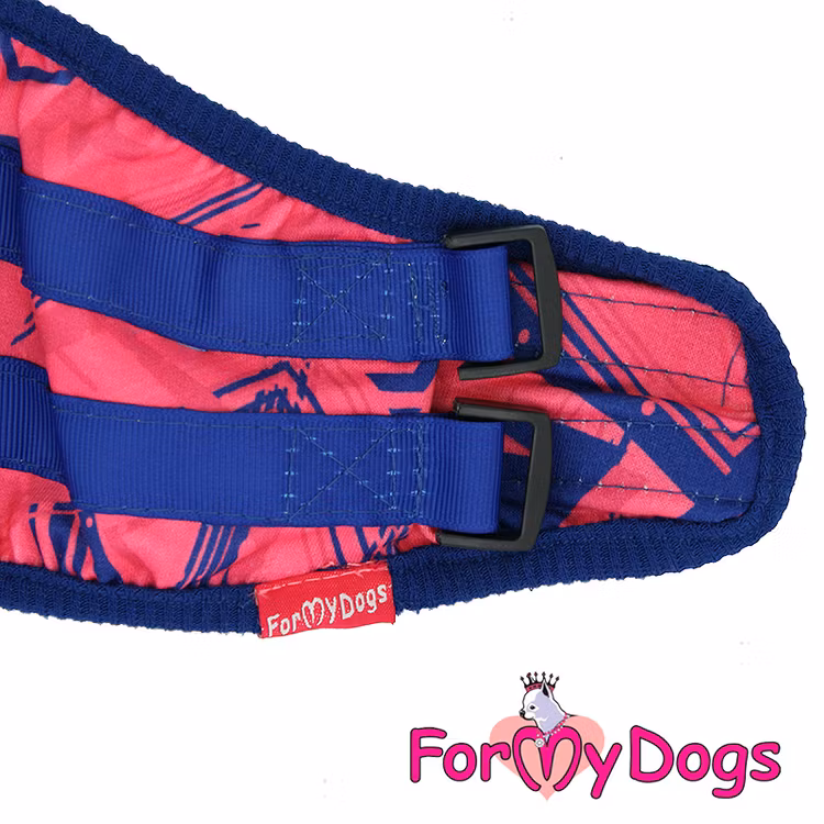 Skvättskydd "Rosa melerad" För hane "For My Dogs"
