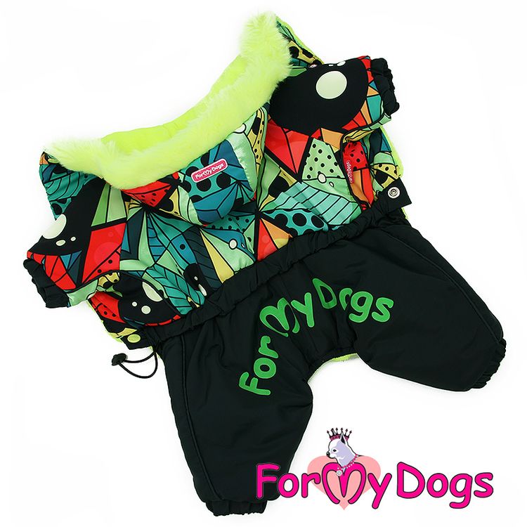 Varm Vinteroverall "Multi mönster" Hane "For My Dogs"