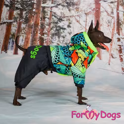 Varm Vinteroverall "Multi mönster" Hane "For My Dogs"