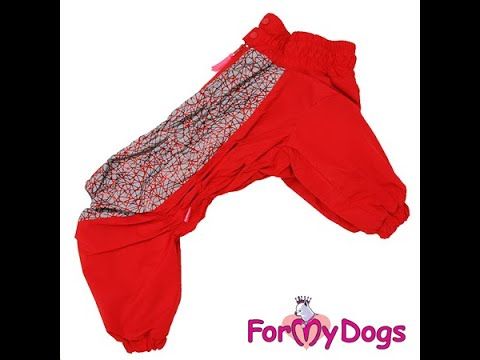 Varm Vinteroverall "Reflekterande" Tik " For My Dogs"