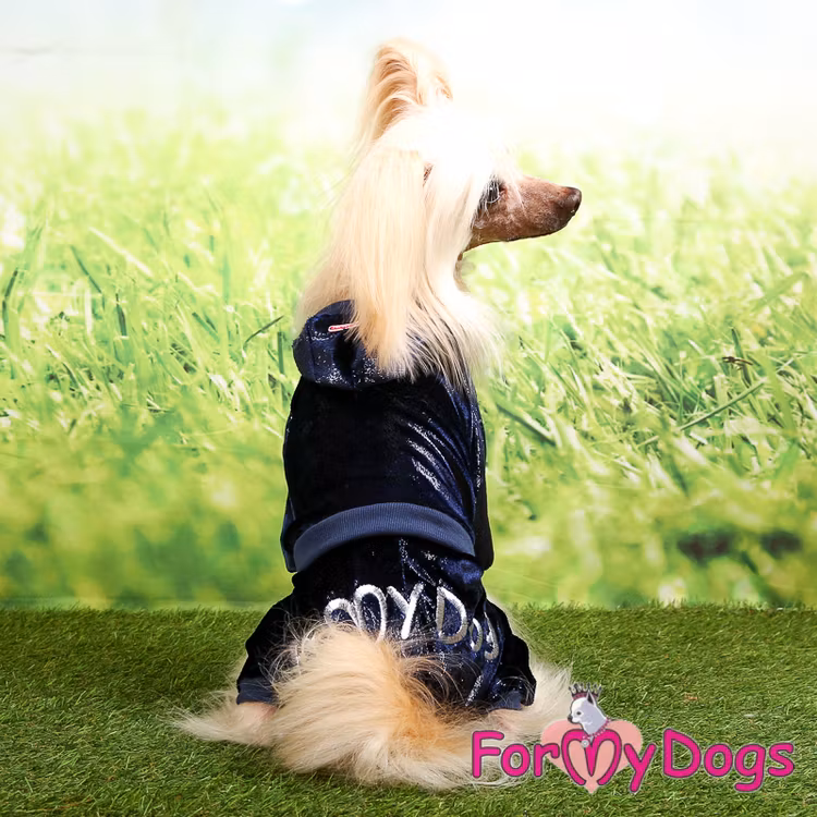 Mysdress pyjamas overall "Indigoglans" UNISEX "For My Dogs"