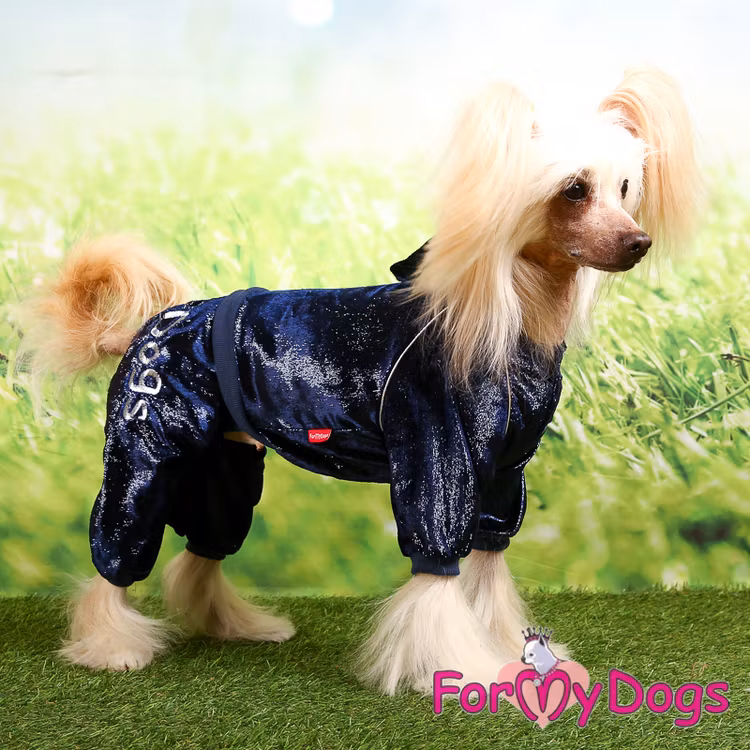 Mysdress pyjamas overall "Indigoglans" UNISEX "For My Dogs"
