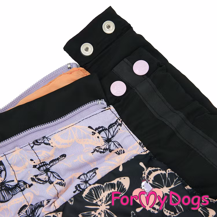 Regnoverall "Fjärilar" Tik "For My Dogs"