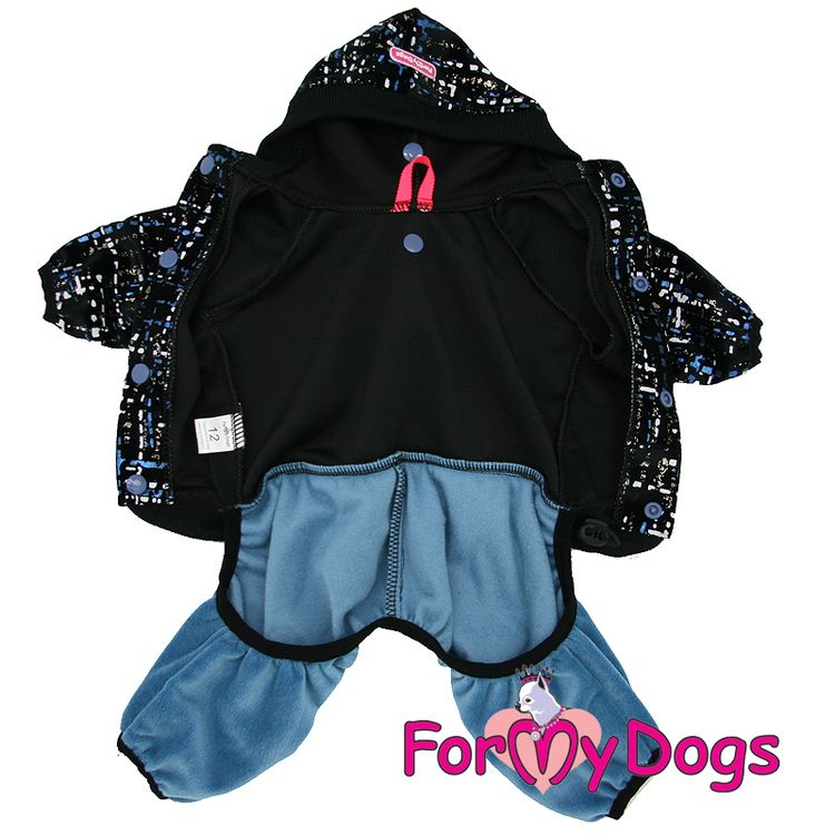 Suit Mysdress Pyjamas overall "ARTWORK" Unisex "For My Dogs"