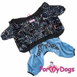 Suit Mysdress Pyjamas overall "ARTWORK" Unisex "For My Dogs"