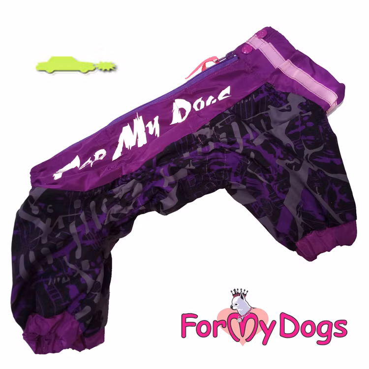 Regnoverall "Neonrosa" Tik "For My Dogs" 2021 Kollektionen ej i lager