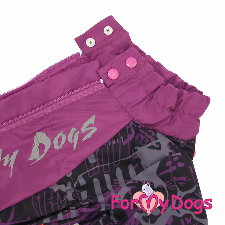 Regnoverall "Neonrosa" Tik "For My Dogs" 2021 Kollektionen ej i lager