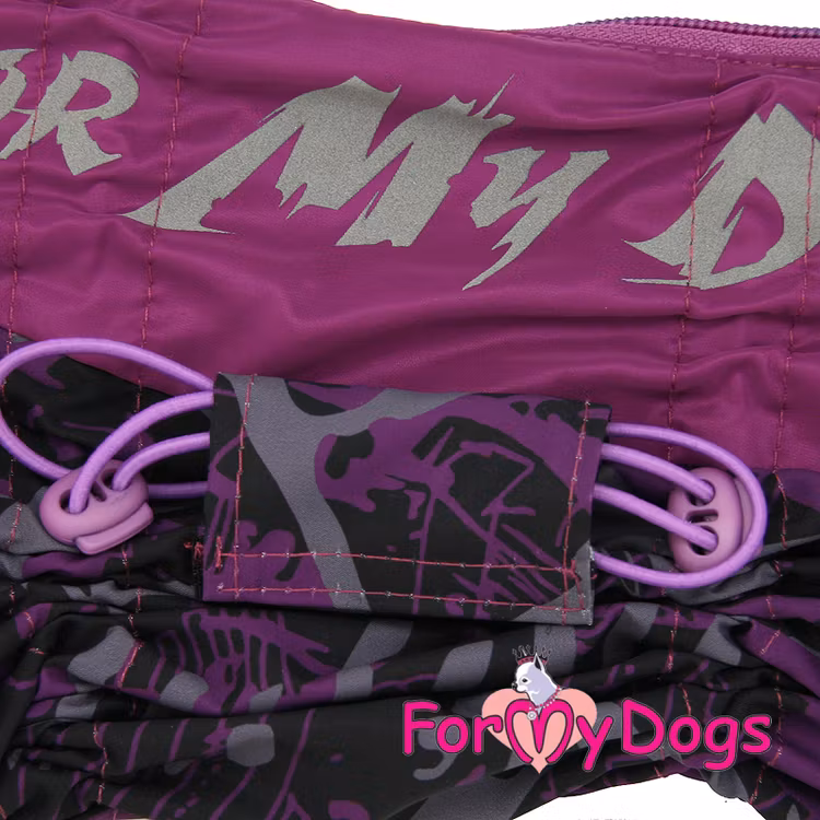Regnoverall "Neonrosa" Tik "For My Dogs" 2021 Kollektionen ej i lager