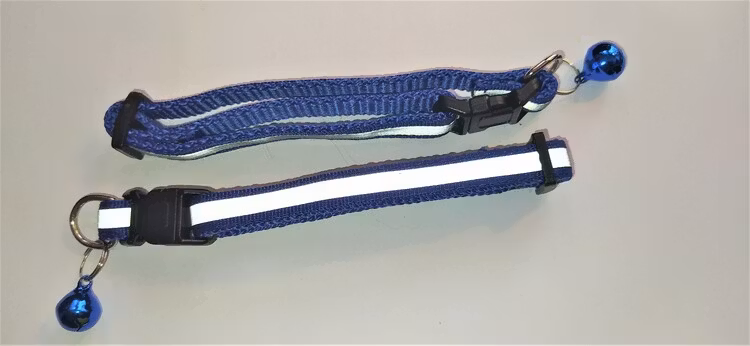 Halsband Valp - Liten ras - Reflex - Mörkblå