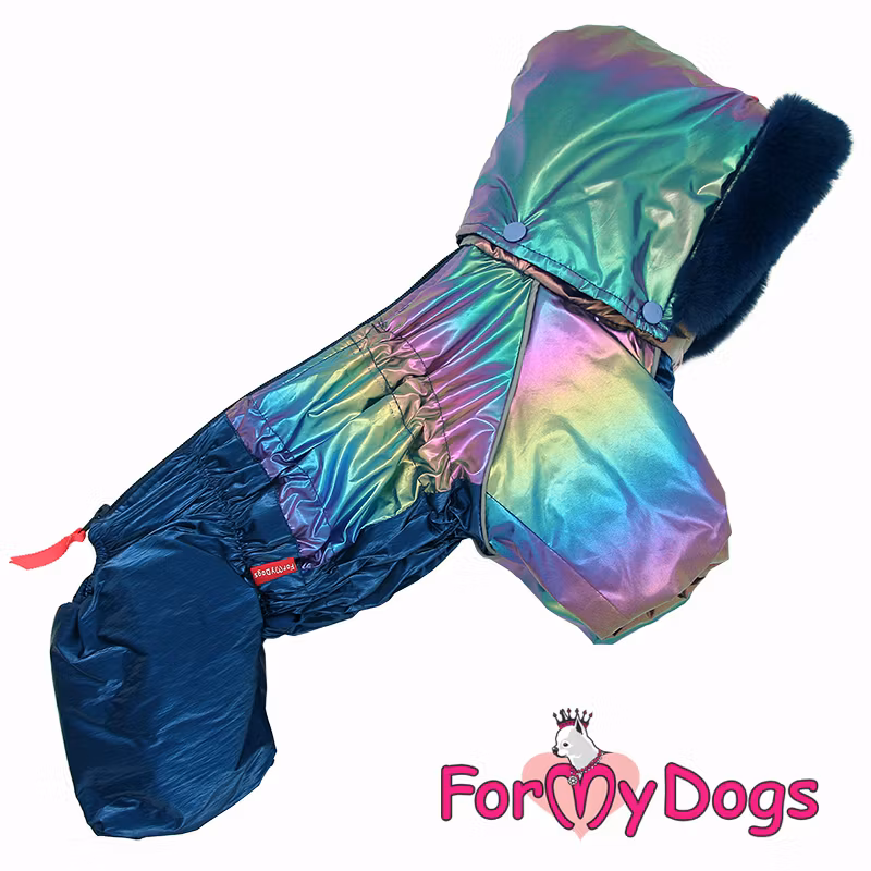 Varm Vinteroverall "Aurora Borrealis" Hane "For My Dogs"