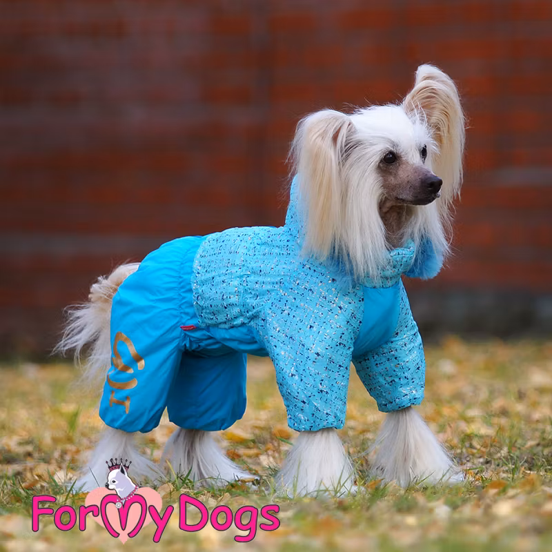 Varm Vinteroverall "Blue Metallica" Tik "For My Dogs"