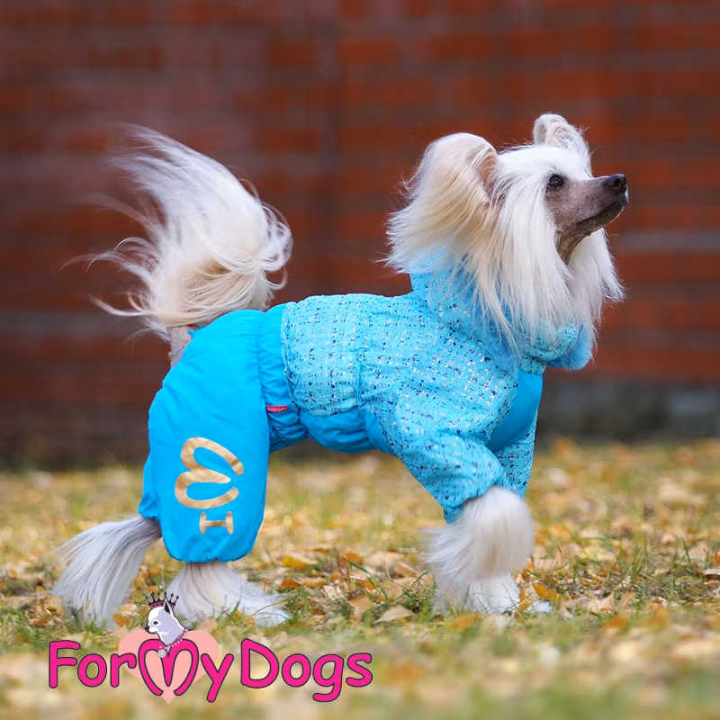 Varm Vinteroverall "Blue Metallica" Tik "For My Dogs"