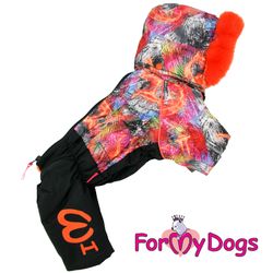 Varm Vinteroverall "Neon Lights" Tik "For My Dogs"