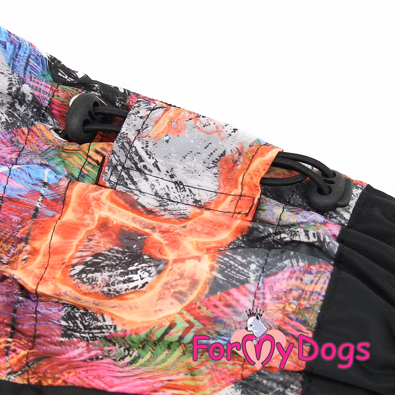 Varm Vinteroverall "Neon Lights" Tik "For My Dogs"