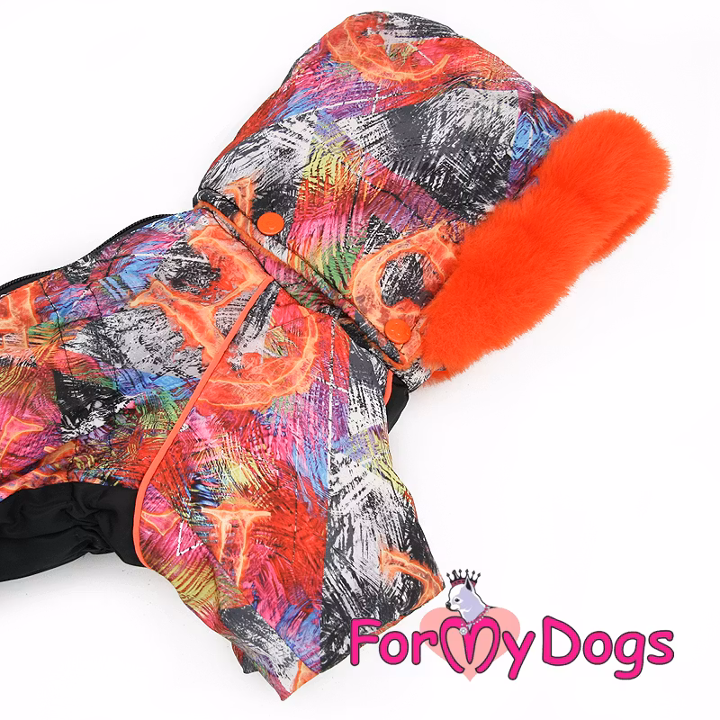 Varm Vinteroverall "Neon Lights" Tik "For My Dogs"