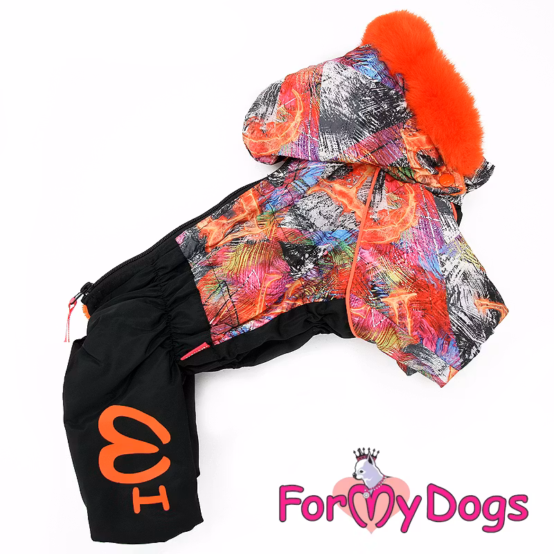 Varm Vinteroverall "Neon Lights" Tik "For My Dogs"