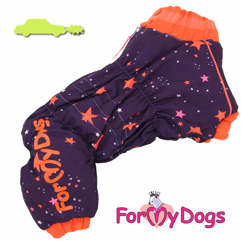Varm Vinteroverall "Stjärna" Tik "For My Dogs"