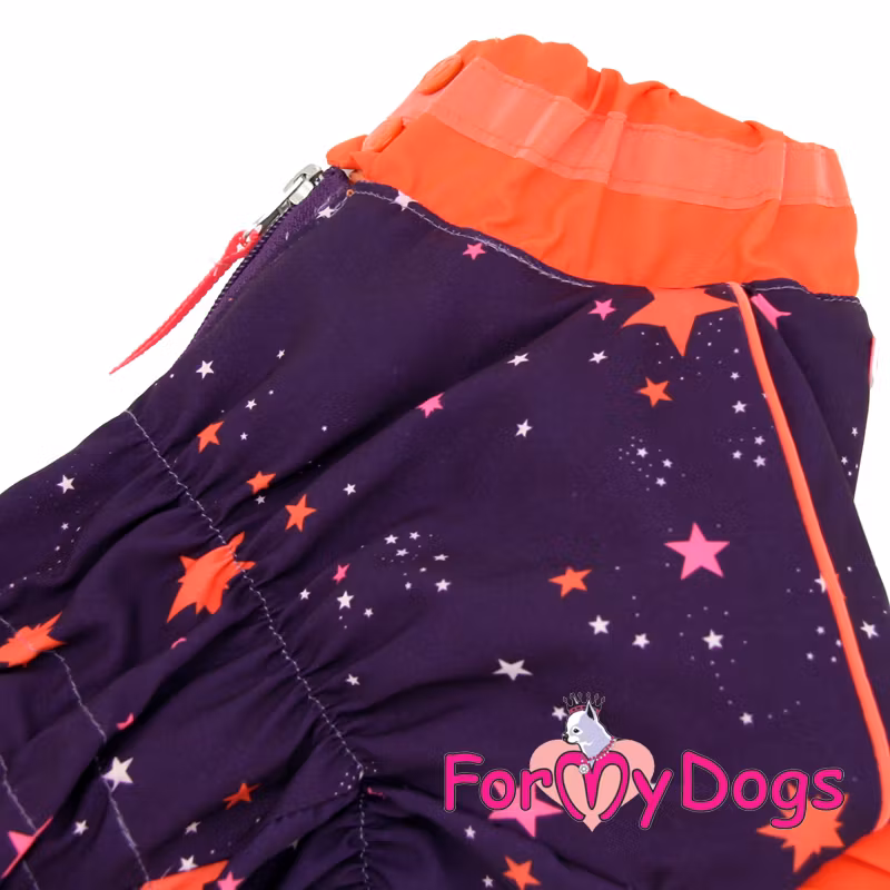 Varm Vinteroverall "Stjärna" Tik "For My Dogs"