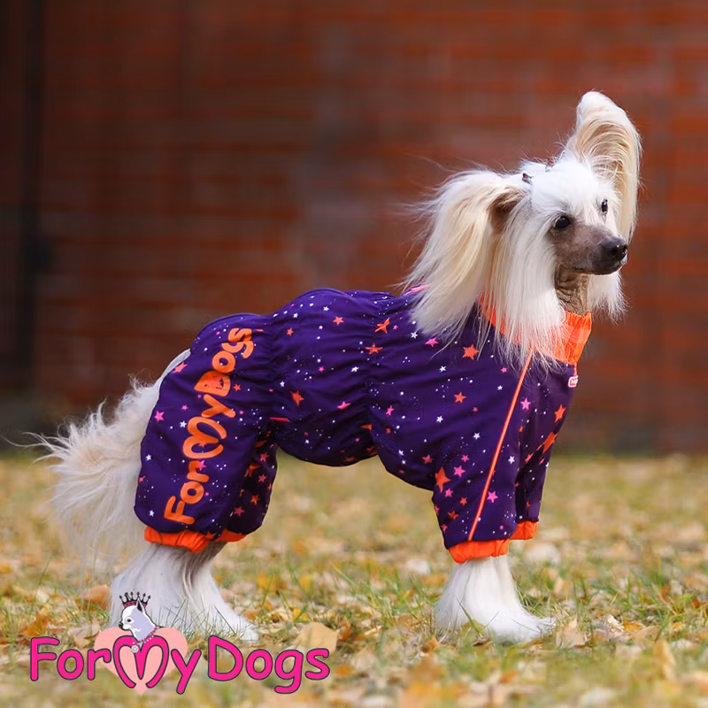 Varm Vinteroverall "Stjärna" Tik "For My Dogs"