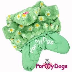 Varm Vinteroverall "Fluffy Chamomile" Tik "For My Dogs"