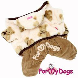 Varm Vinteroverall "Teddybear" Tik "For My Dogs"