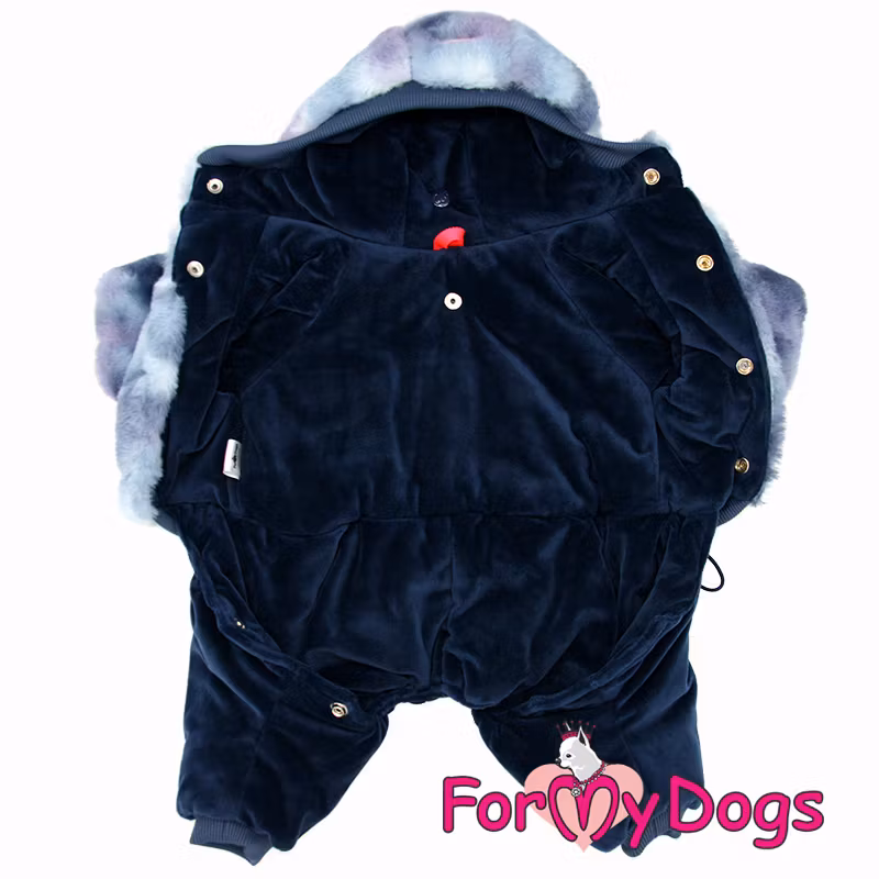 Varm Vinteroverall "Blue Merle" Hane "For My Dogs"