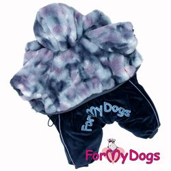 Varm Vinteroverall "Blue Merle" Hane "For My Dogs"