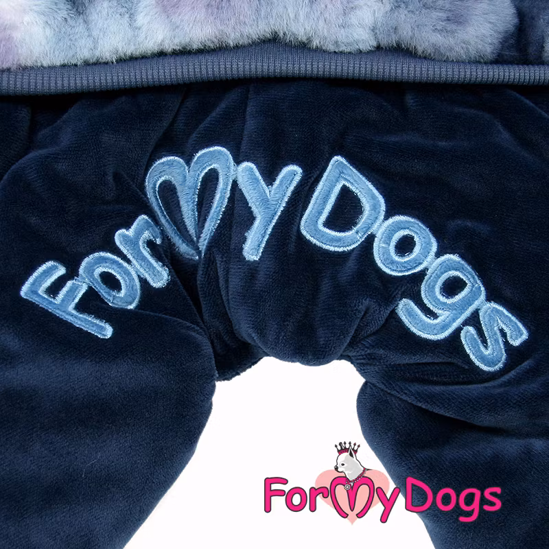 Varm Vinteroverall "Blue Merle" Hane "For My Dogs"