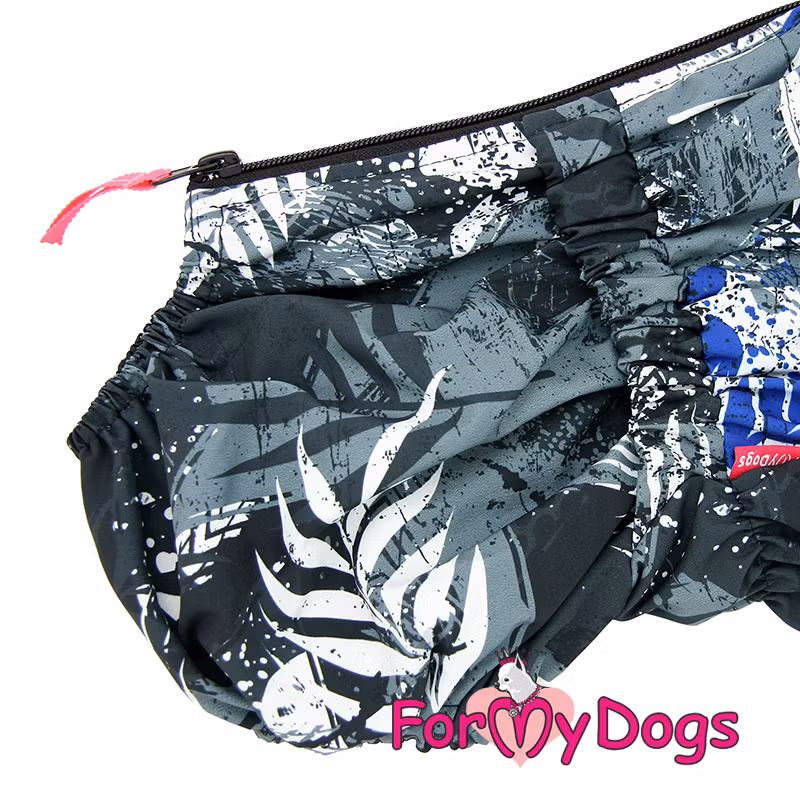 Vinteroverall "Black N Blue" Hane "For My Dogs"