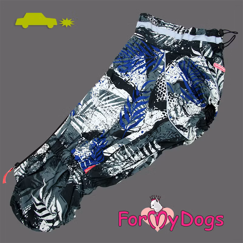Vinteroverall "Black N Blue" Hane "For My Dogs"