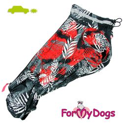 Vinteroverall "Black N Red" Tik "For My Dogs"