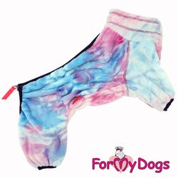 Varm Plysh/Fleece Overall "Unicorn Merle" Tik "For My Dogs"