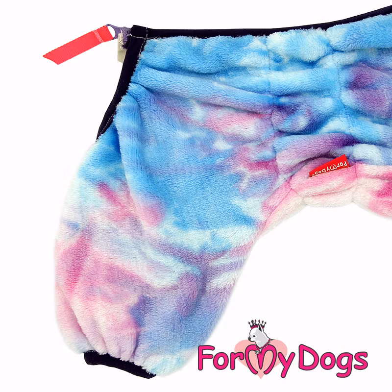 Varm Plysh/Fleece Overall "Unicorn Merle" Tik "For My Dogs"