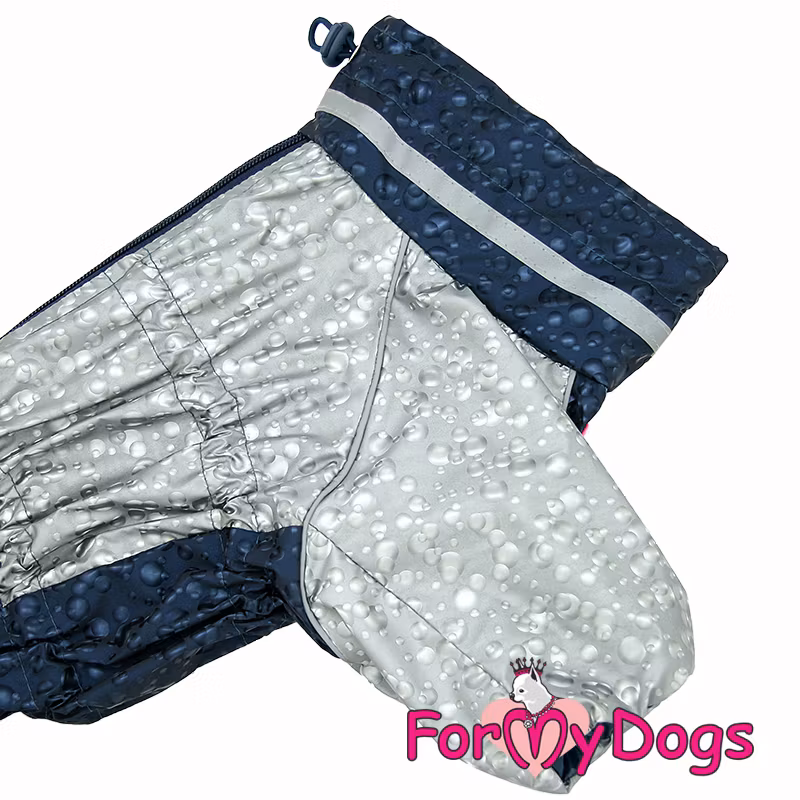 Regnoverall "Raindrops" Hane "For My Dogs"