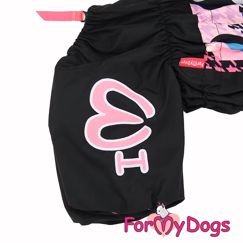 Regnoverall "Rosa Mix" Tik "For My Dogs"
