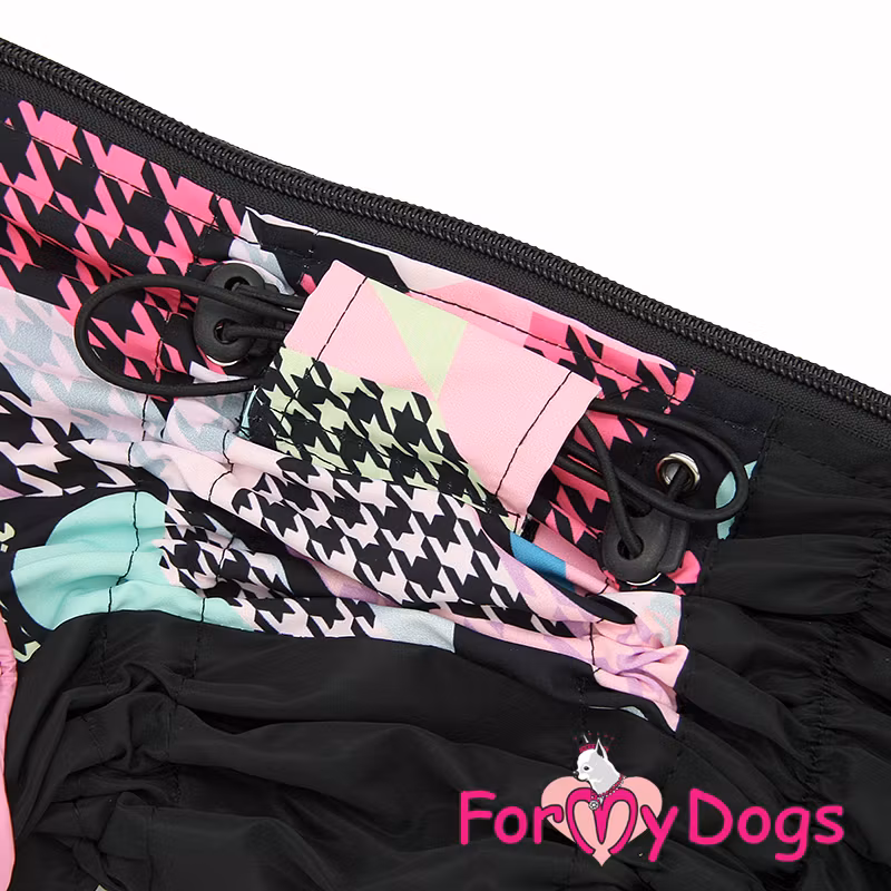 Regnoverall "Rosa Mix" Tik "For My Dogs"