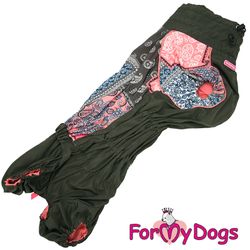 Regnoverall "Patchwork" Tik "For My Dogs"