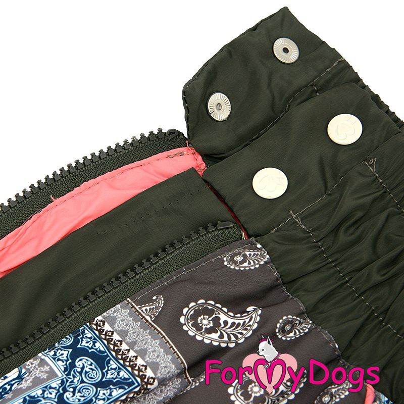 Regnoverall "Patchwork" Tik "For My Dogs"