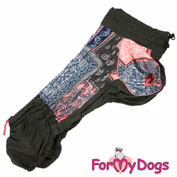Regnoverall "Patchwork" Tik "For My Dogs"