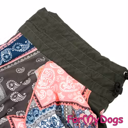 Regnoverall "Patchwork" Tik "For My Dogs"