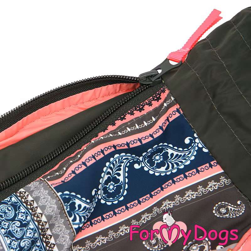 Regnoverall "Patchwork" Tik "For My Dogs"